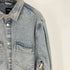 ザラ ZARA RELAXED FIT ウォッシュド オーバーサイズ デニム ジャケット メンズ import:XL