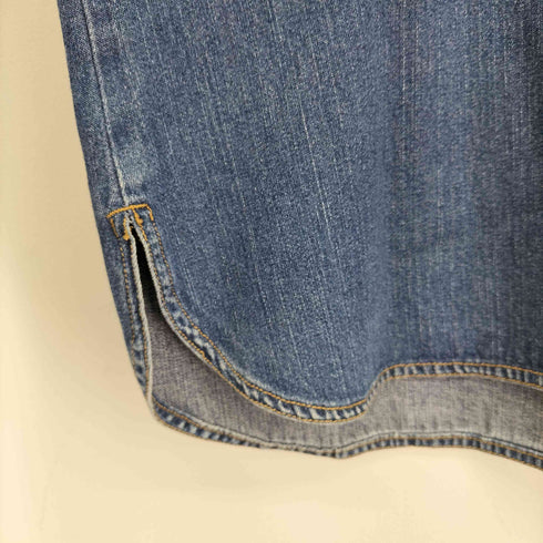 バイソン BISON ハーフスナップ デニムシャツ メンズ JPN:S