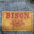 バイソン BISON ハーフスナップ デニムシャツ メンズ JPN:S
