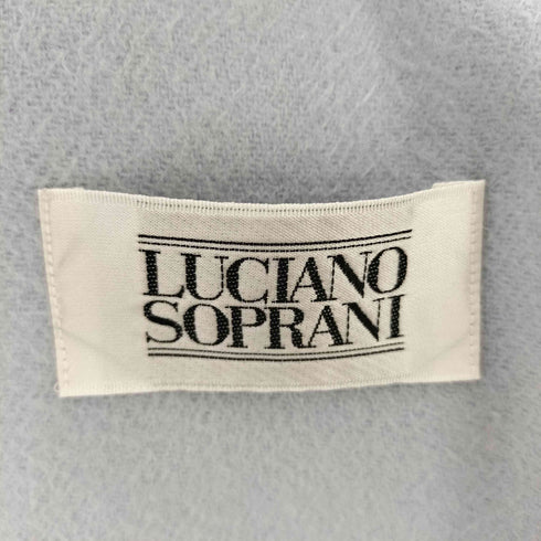 ルチアーノソプラーニ LUCIANO SOPRANI フリンジカシミヤマフラー レディース