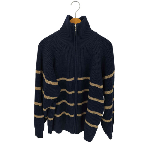 ONCILY FULL ZIP BORDER KNIT レディース JPN:M