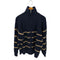 ONCILY FULL ZIP BORDER KNIT レディース JPN:M