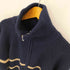 ONCILY FULL ZIP BORDER KNIT レディース JPN:M