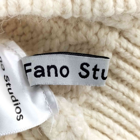 ファノストゥディオズ Fano Studios ローゲージ ケーブルニットプルオーバー レディース import:M