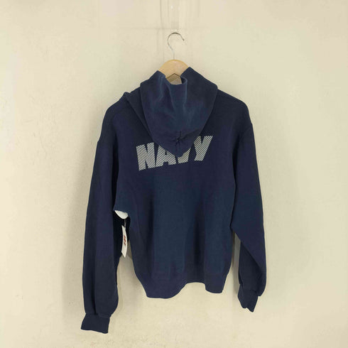 ユーエスネイビー U.S.NAVY USA製 UNIFORM スウェットパーカー メンズ import:S