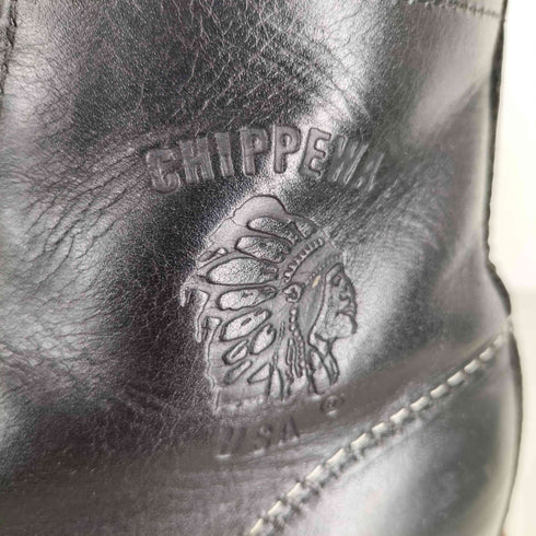 チペワ CHIPPEWA USA製 モックトゥ ワークブーツ メンズ