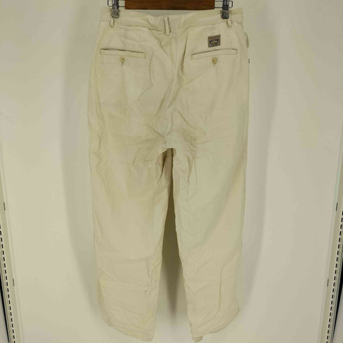 ポロバイラルフローレン Polo by RALPH LAUREN 2タック コットン スラックス パンツ メンズ 33/34