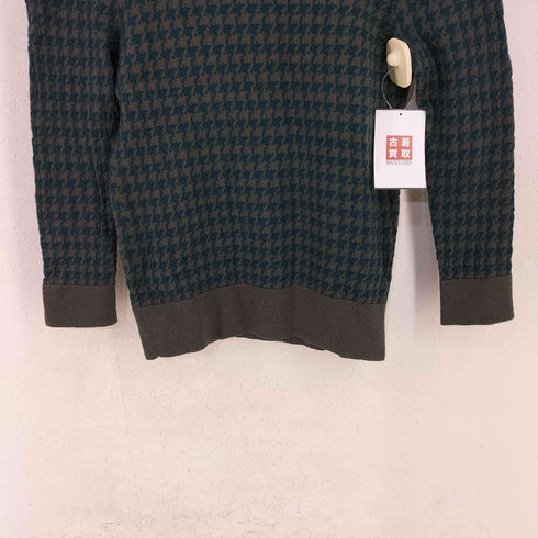 ジェイクルー J.CREW 千鳥格子 ショルダーパッチニット レディース JPN:S