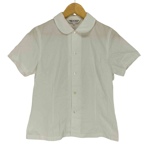 コムデギャルソンコムデギャルソン COMME des GARCONS COMME des GARCONS AD2011 ラウンドカラー半袖ブラウス レディース JPN:M