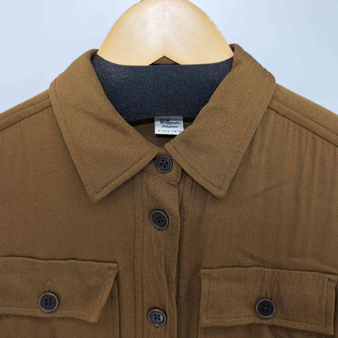 ロンハーマン Ron Herman L/S ワークシャツ ワンピース レディース