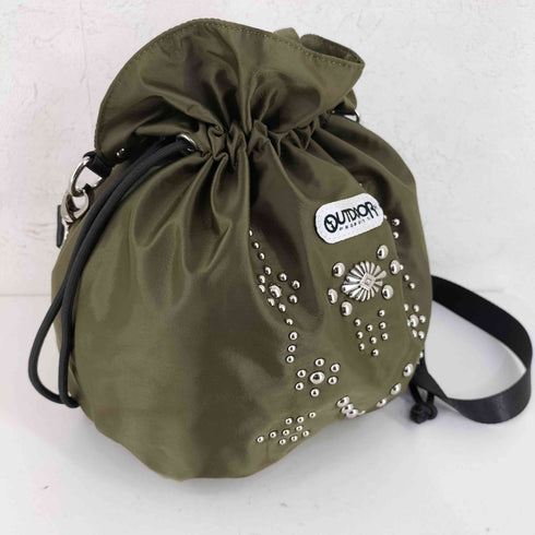 アウトドアプロダクツ OUTDOOR PRODUCTS 別注 スタッズミニ巾着 レディース