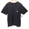 ステューシー Stussy 赤青刺繍 ワンポイントロゴ クルーネック S/S Tシャツ メンズ import:M