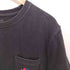 ステューシー Stussy 赤青刺繍 ワンポイントロゴ クルーネック S/S Tシャツ メンズ import:M
