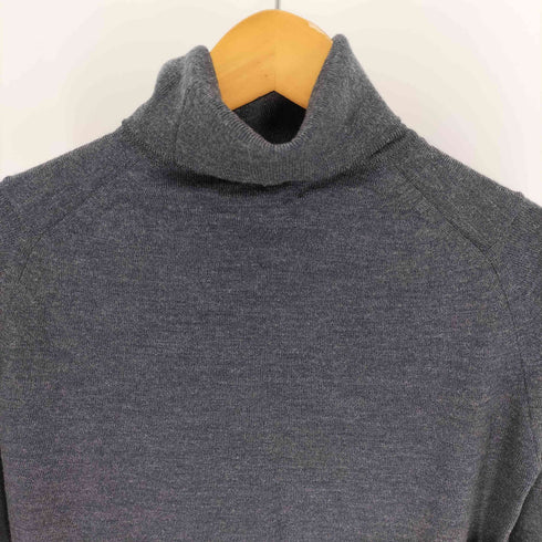 ジョンスメドレー JOHN SMEDLEY 英国製 MERINO WOOL EXTRAFINE メリノウール エクストラファイン タートル ネック ニット セーター レディース import:S