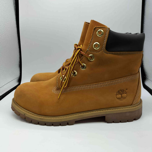 ティンバーランド Timberland PREMIUM WATERPROOF BOOTS 6ホール レースアップ ショートブーツ レディース JPN:24.5