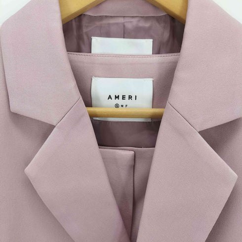 アメリ AMERI CROPPED JACKET SET VEST TOP レディース JPN:S