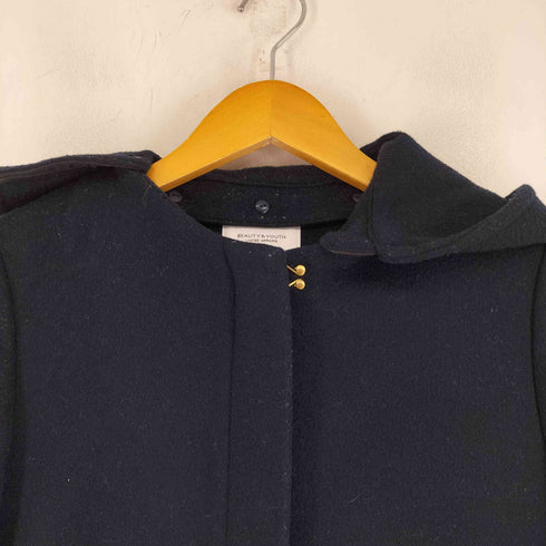 ビューティーアンドユースユナイテッドアローズ BEAUTY & YOUTH UNITED ARROWS フード&ノーカラーコート -2WAY レディース