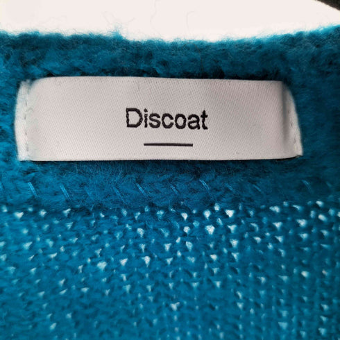 ディスコート Discoat モヘアライクブラッシングカーディガン レディース JPN:M