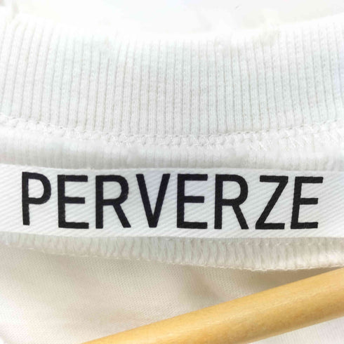 パーバーズ PERVERZE USED加工 天竺ドッキングロングワンピース レディース FREE