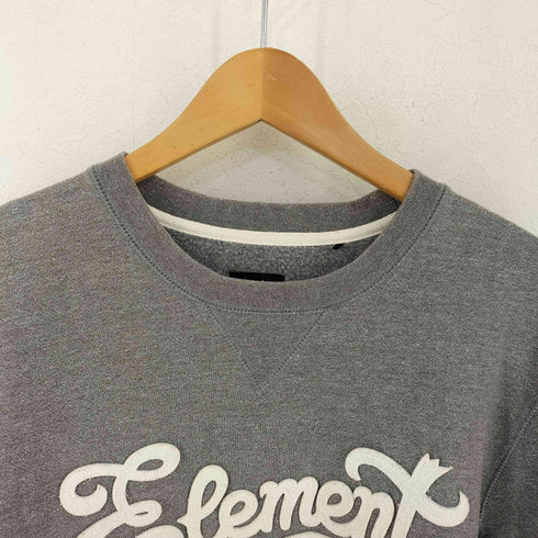 エレメント ELEMENT ロゴ クルーネックスウェット メンズ JPN:M