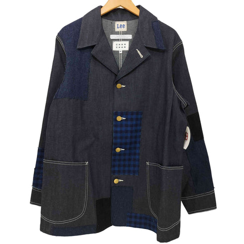 CHAH CHAH 23AW PACTHED BEER JKT リジットデニム ビアジャケット メンズ JPN:M