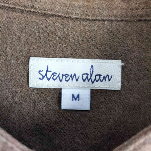 スティーブンアラン Steven Alan TOP/DBY NEL BAND SHT メンズ import:M