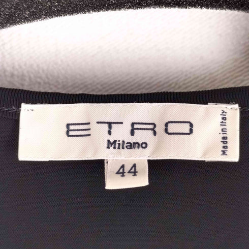 エトロ ETRO フリルレース ノースリーブブラウス レディース 44