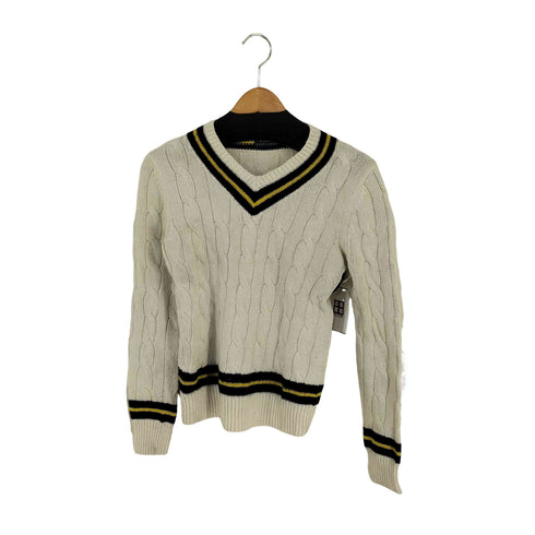 ポロラルフローレン POLO RALPH LAUREN ロングスリーブ クリケット セーター カシミヤ混 レディース import:XS
