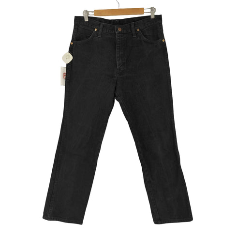 ラングラー Wrangler ブラックデニムパンツ メンズ