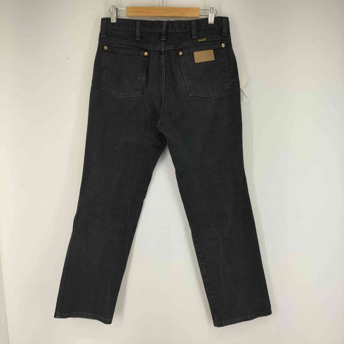 ラングラー Wrangler ブラックデニムパンツ メンズ