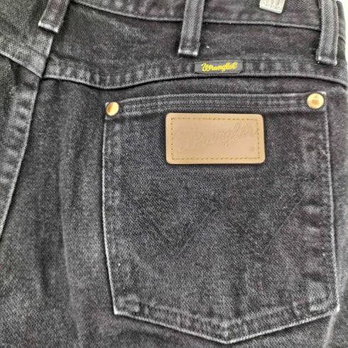 ラングラー Wrangler ブラックデニムパンツ メンズ