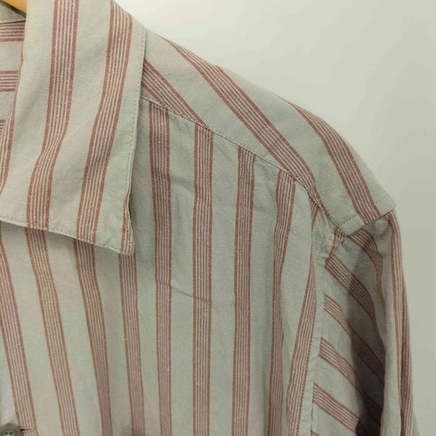 スティーブンアラン Steven Alan 19SS ストライプ柄 C/S NEP BOX OPEN COLLAR SHIRT-BOLD メンズ JPN:XL