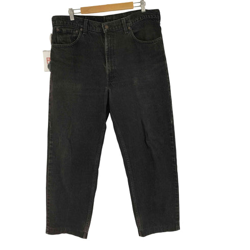 リーバイス Levis 90S カナダ製 550 ボタン裏216刻印 ブラックデニムパンツ メンズ 38×32