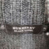 バーバリーブラックレーベル BURBERRY BLACK LABEL 千鳥格子 ハイネックジップウールニット メンズ JPN:3