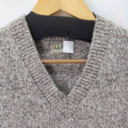 エルエルビーン L.L.Bean 70-80S ナイロン混ウールニットベスト メンズ import:L