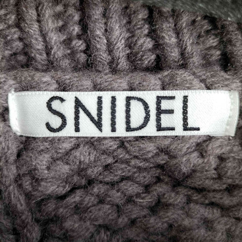スナイデル snidel ハンドクラフトケーブルニット レディース ONE SIZE