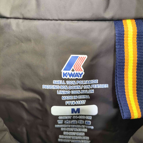 ケーウェイ K-WAY MANFIELD THERMO PLUS M-65型 ダウンナイロンジャケット メンズ JPN:M