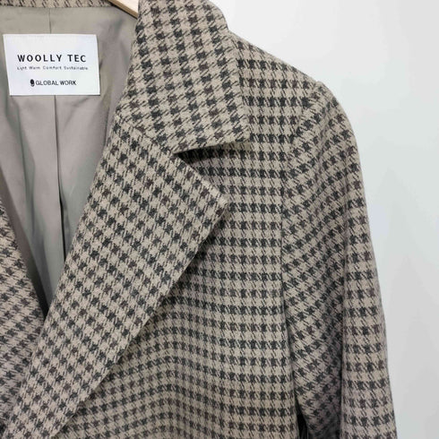 グローバルワーク GLOBAL WORK WOOLLY TEC チェスターコート メンズ import:M