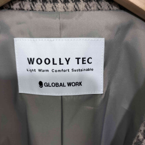 グローバルワーク GLOBAL WORK WOOLLY TEC チェスターコート メンズ import:M