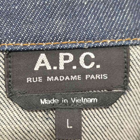 アーペーセー A.P.C. 2nd型 インディゴデニムジャケット メンズ JPN:L