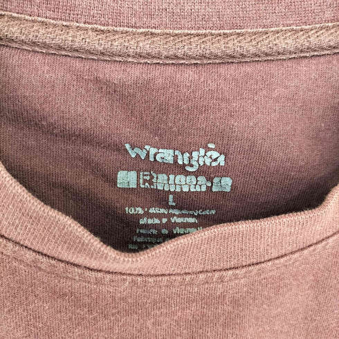 ラングラー Wrangler RIGGS pocket L/S TEE メンズ import:L