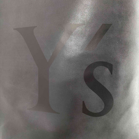 ワイズ Ys ロゴプリント フェイクレザートート レディース