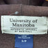 UNIVERSITY OF MANITOBA カレッジワッペン プルオーバー パーカー メンズ