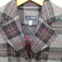アルマーニジーンズ ARMANI JEANS チェック柄 3B ショート丈 テーラードジャケット レディース EUR:40