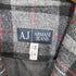 アルマーニジーンズ ARMANI JEANS チェック柄 3B ショート丈 テーラードジャケット レディース EUR:40