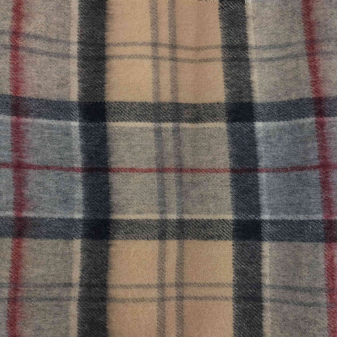 バブアー Barbour チェックマフラー メンズ