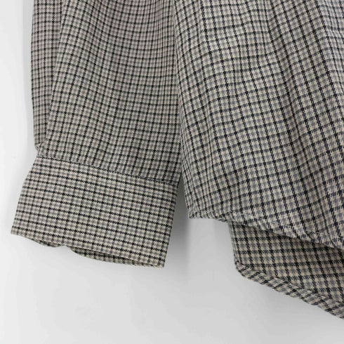 ドッカーズ DOCKERS 90S WRINKLE FREE チェック ボタンダウン L/S シャツ メンズ import:XL