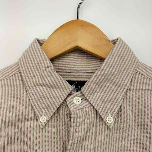 ラルフローレン RALPH LAUREN ポニー刺繍 ボタンダウン L/S シャツ メンズ import:M