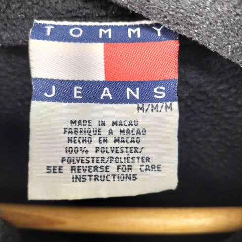トミージーンズ tommy jeans 90S ハーフジップ フリース メンズ JPN:M
