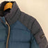 ディーゼル DIESEL レザー ロゴ デニム 切替 ナイロン 中綿 ジャケット メンズ import:S